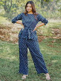 Libas Ethnic Motifs Printed Pure Cotton Night suit