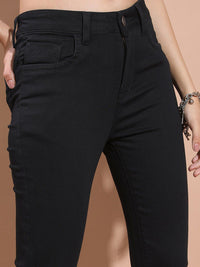 Basics By Tokyo Talkies Women Mid-Rise Slim Fit Clean Look Stretchable Jeans