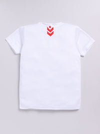 HRX by Hrithik Roshan Boys Typography Printed Rapid-Dry T-shirt