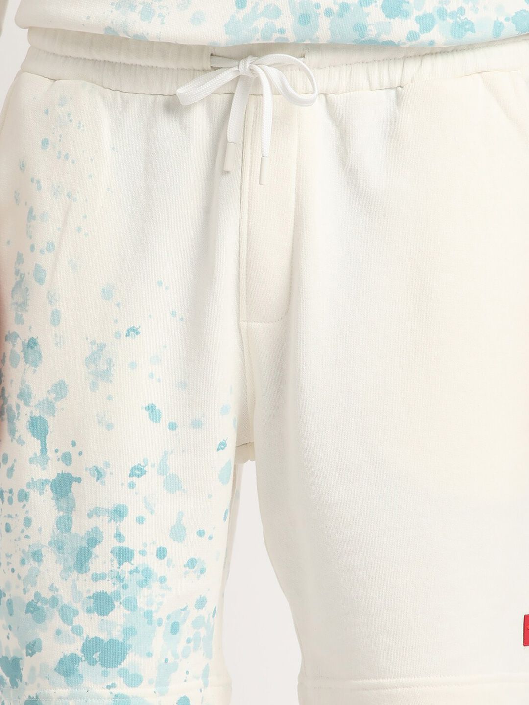 THE BEAR HOUSE Men Abstract Printed Pure Cotton Shorts