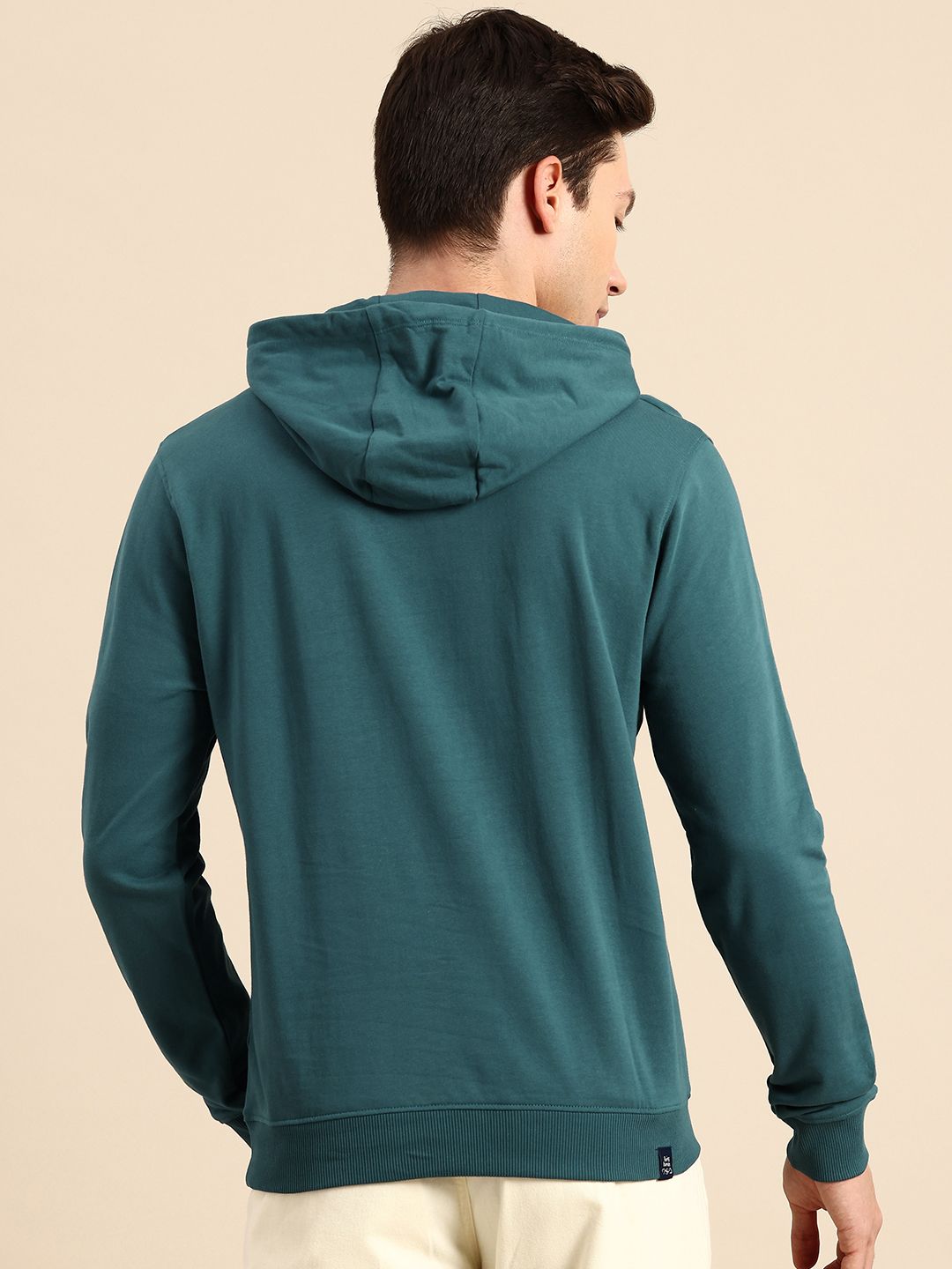 Being Human Pure Cotton Printed Hooded Sweatshirt