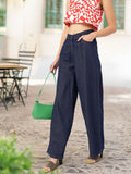 DressBerry Women Stylish Stitches Baggy Jeans