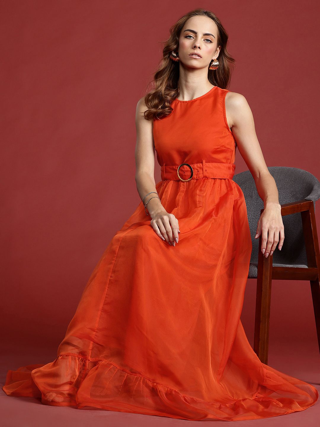 all about you Maxi Dress with Belt