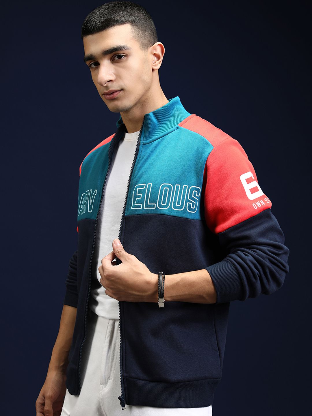 HIGHLANDER Men Printed Hooded Sweatshirt