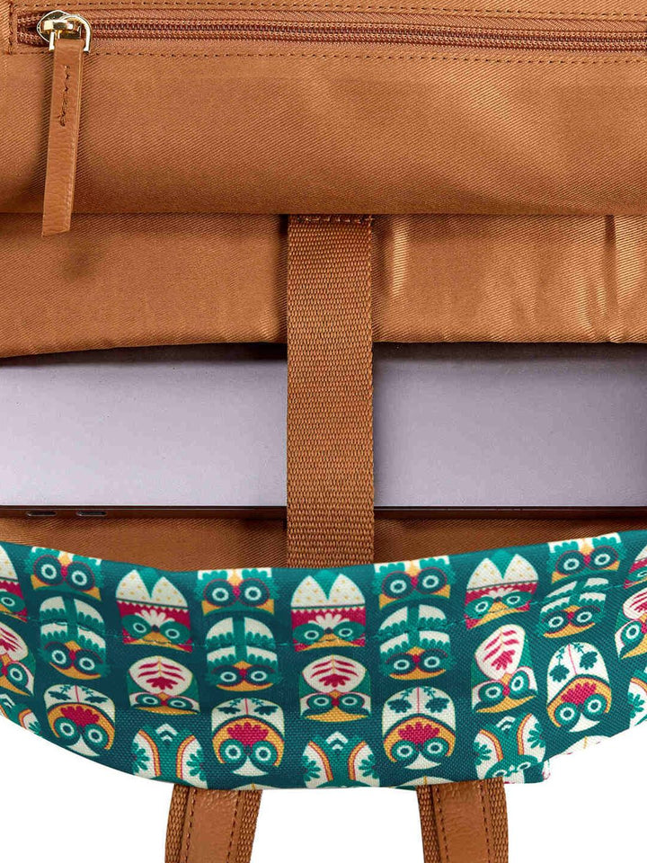 TEAL BY CHUMBAK Women Printed Light Weight Medium Back Pack