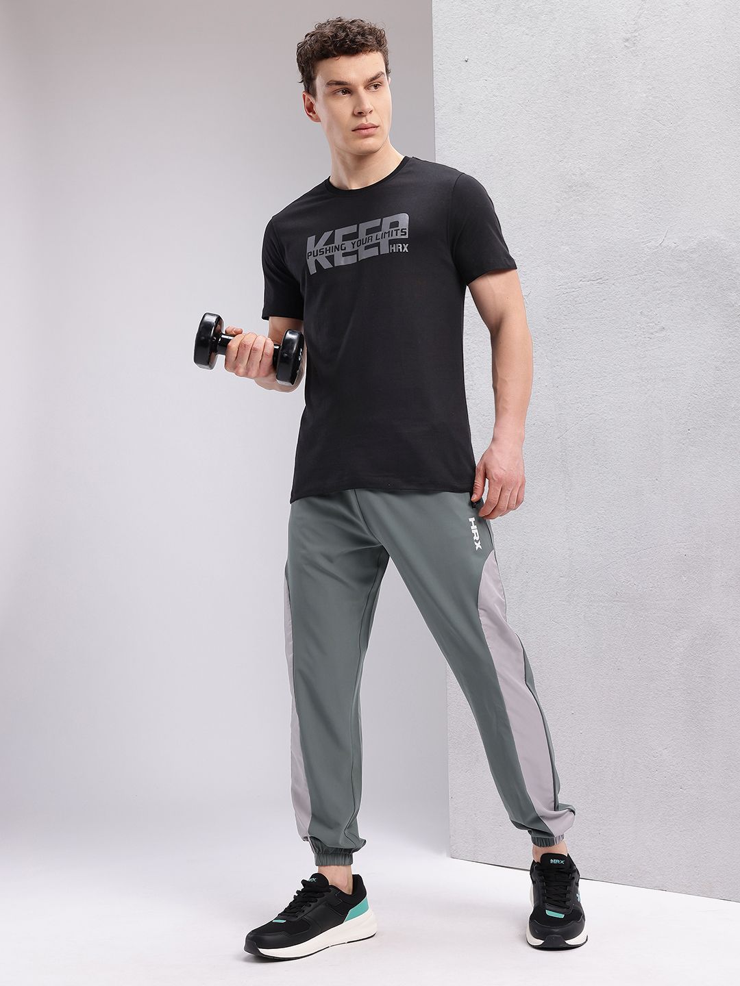 HRX by Hrithik Roshan Typography Printed Training T-shirt