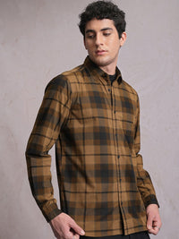 LOCOMOTIVE Premium Checked Regular Shirt