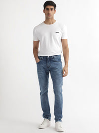 RARE RABBIT Men Widz Slim Fit Mid-Rise Stretchable Jeans