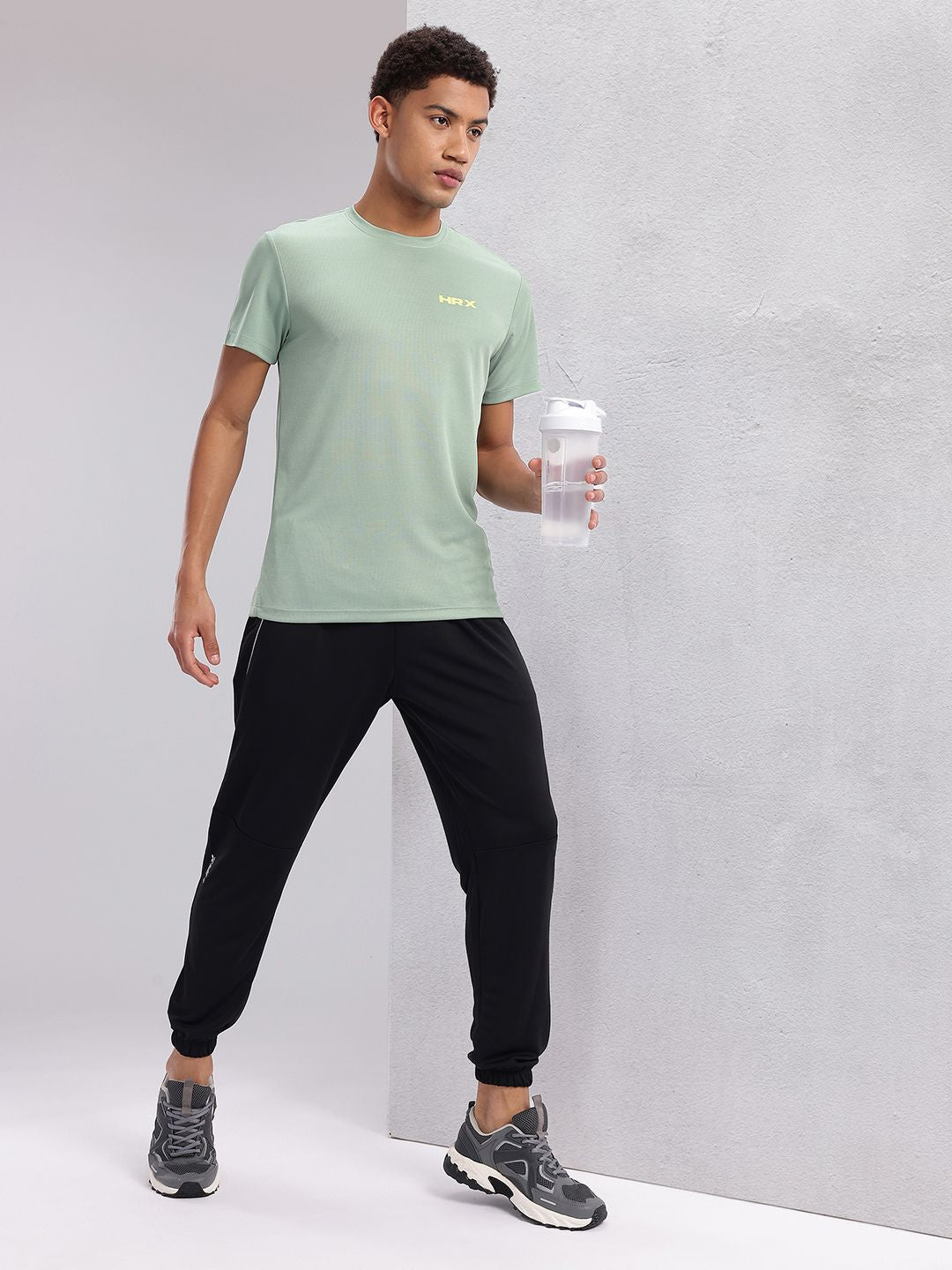 HRX by Hrithik Roshan Typography Print Rapid-Dry Running T-shirt