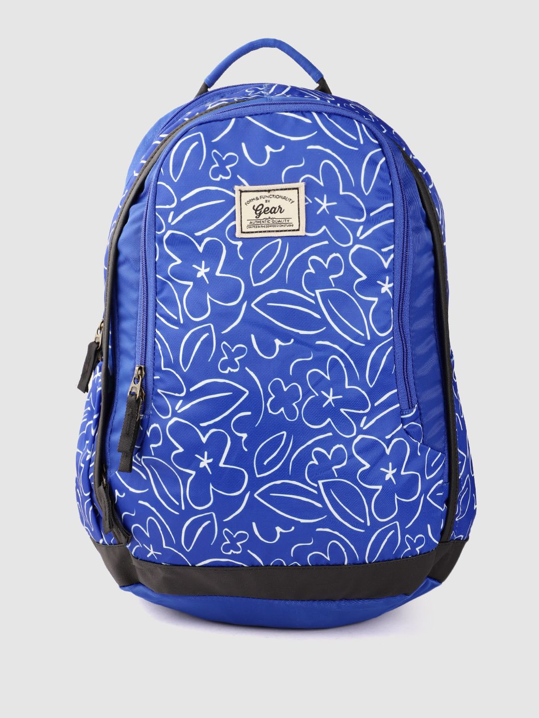 Gear Unisex Geometric Print Backpack - 31 Ltr