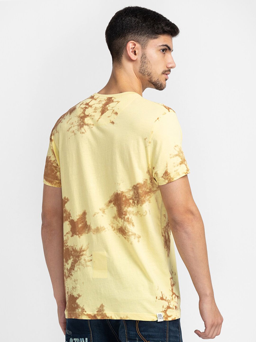 Being Human Graphic Printed Round Neck Pure Cotton T-shirt