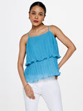 AND Shoulder Straps Tiered Top