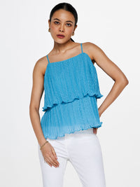 AND Shoulder Straps Tiered Top