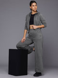 HRX by Hrithik Roshan Melange Effect Lifestyle Tracksuit