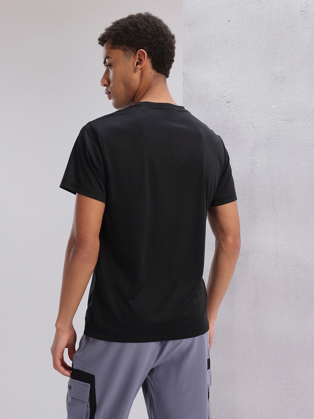 HRX by Hrithik Roshan Twin Collection Rapid-Dry Printed Training T-shirt