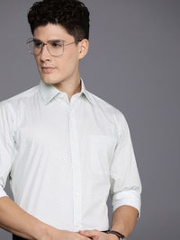 Raymond Pure Cotton Slim Fit Printed Formal Shirt