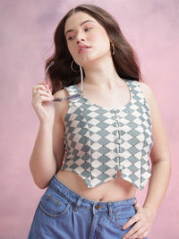 DressBerry Crochet Crop Top