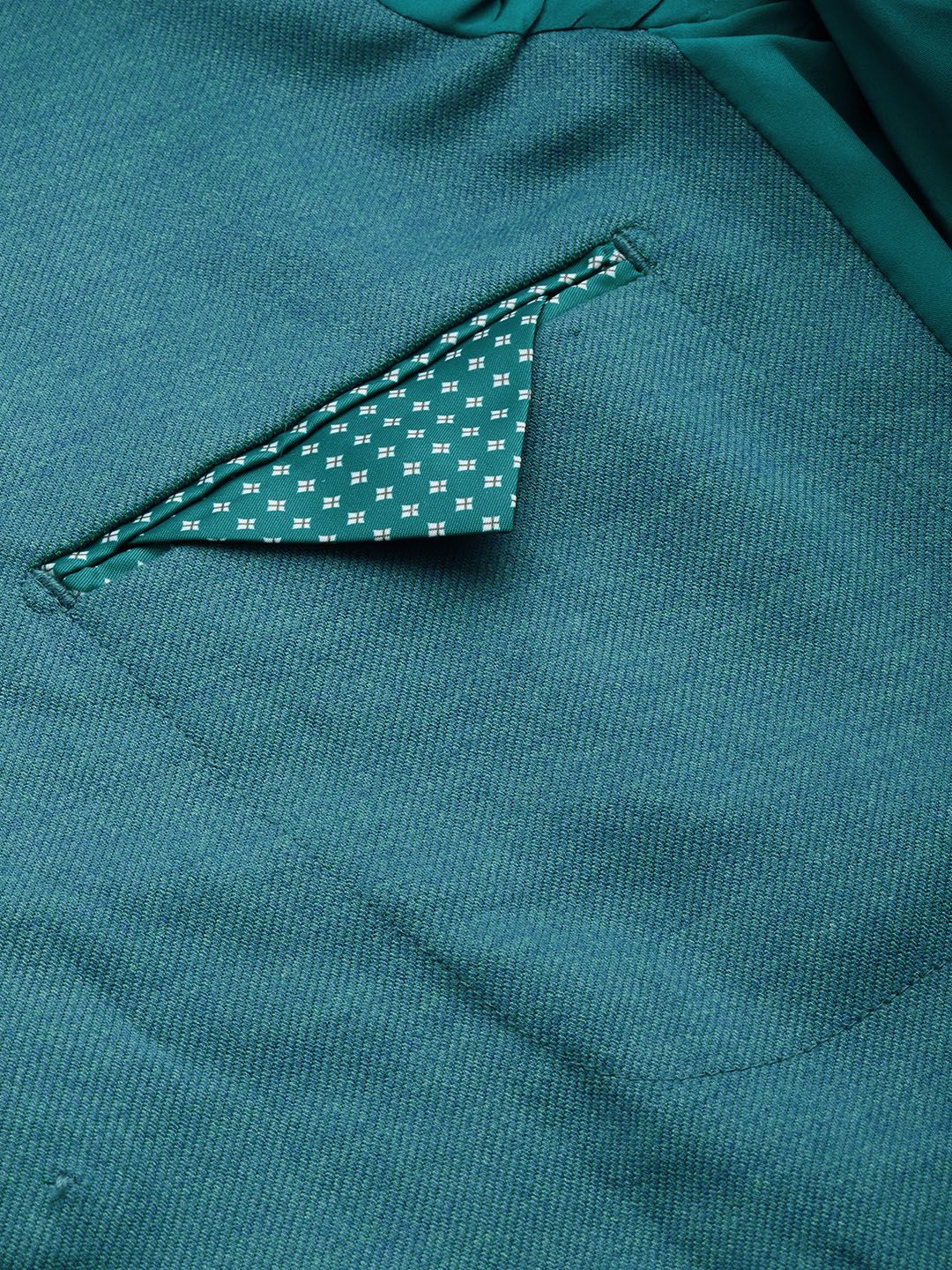 Park Avenue Active Fit Solid Single-Breasted Formal Blazers