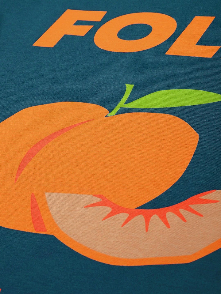 DILLINGER Graphic Printed Oversized Pure Cotton T-shirt