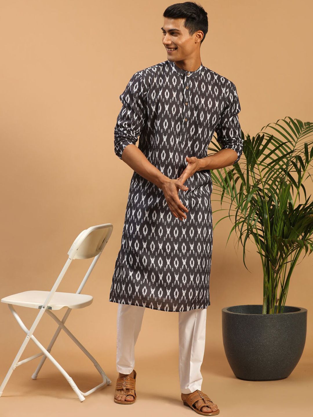 VASTRAMAY Mid Rise Cotton Pyjama