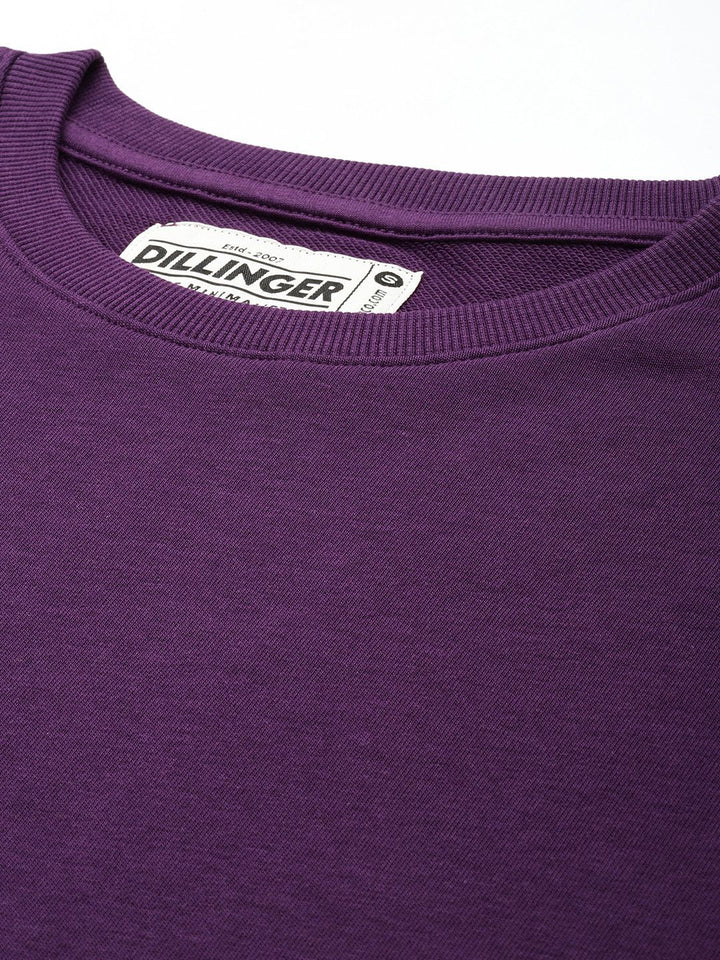 DILLINGER Women Oversized Drop Shoulder Ultra Soft Drapey Cotton Crew Neck T-Shirt