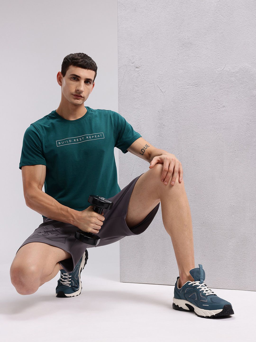 HRX by Hrithik Roshan Men Typography Printed T-shirt