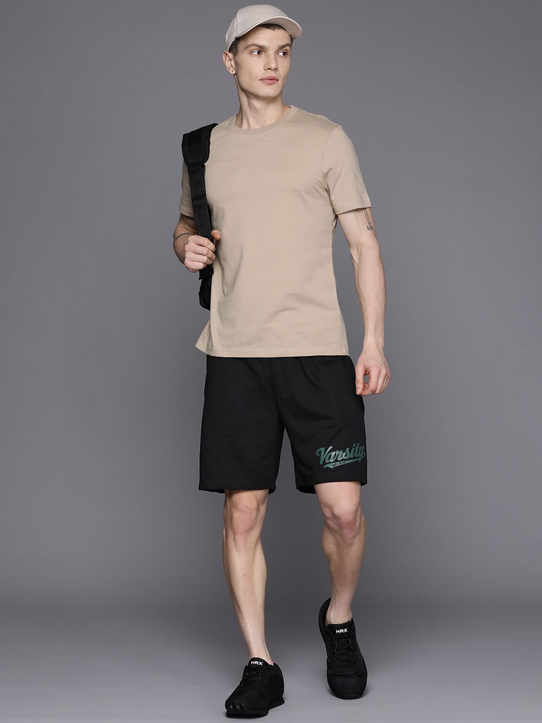 HRX by Hrithik Roshan Men Printed Detail Shorts