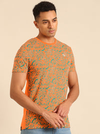 Being Human Printed Pure Cotton T-shirt