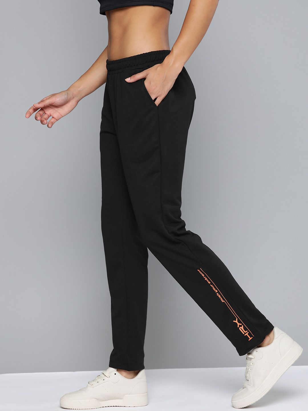 HRX by Hrithik Roshan Women Regular Fit Lifestyle Track Pants