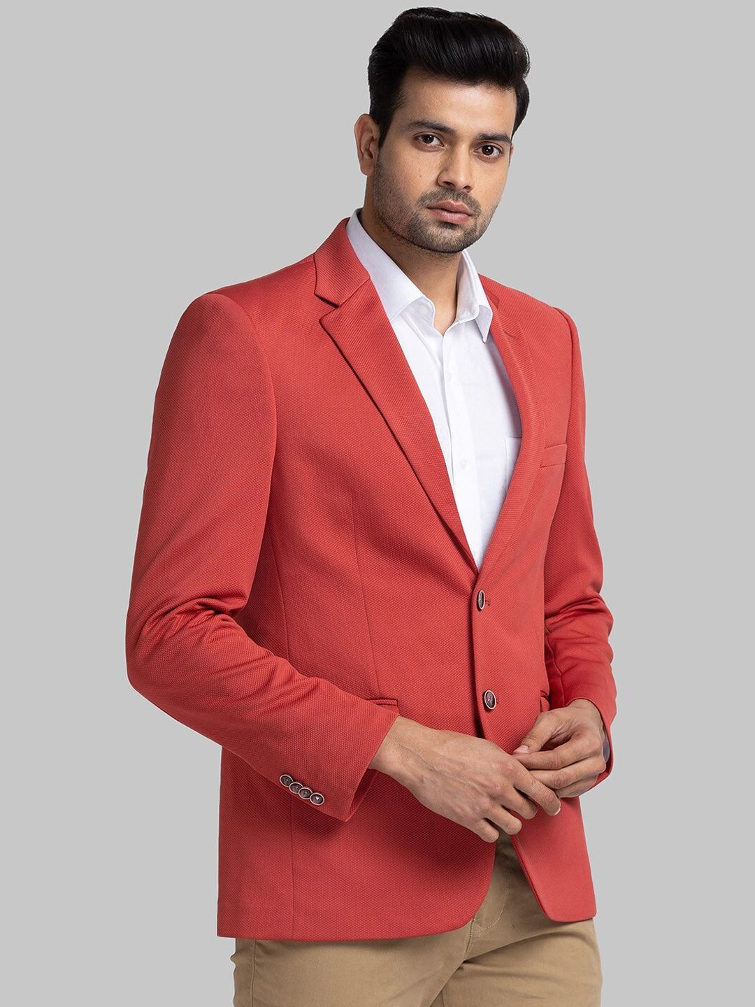 Raymond Contemporary-Fit Medium Single Breasted Formal Blazer