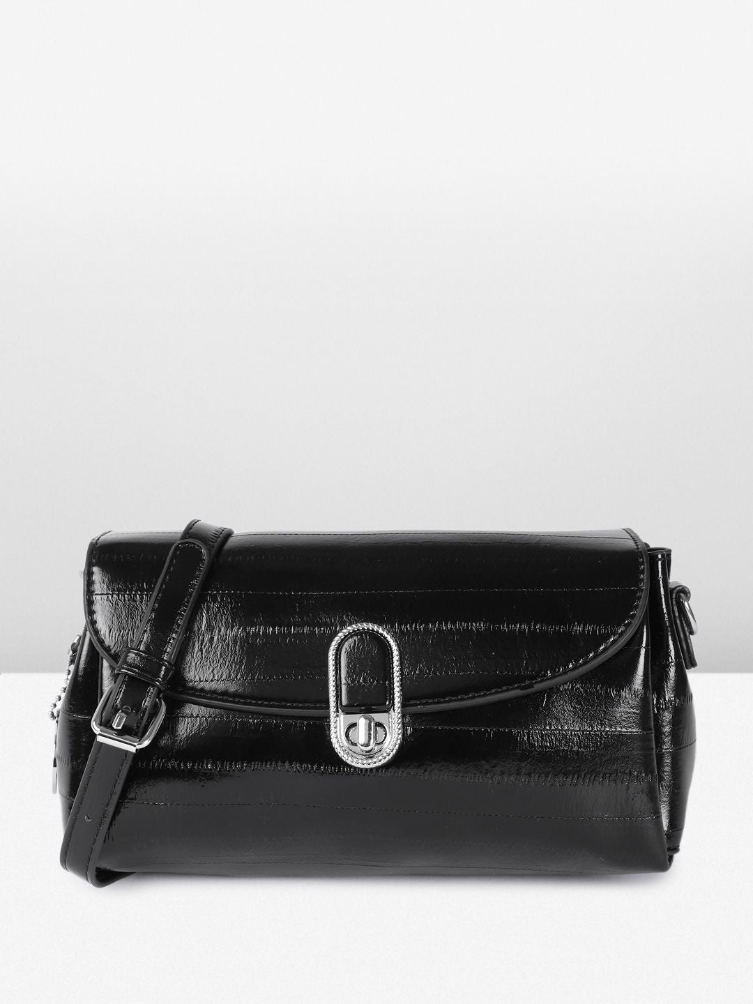 DressBerry Self-Striped Sling Bag