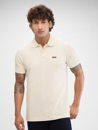 SPYKAR Men Polo Collar Solid Slim Fit T-shirt