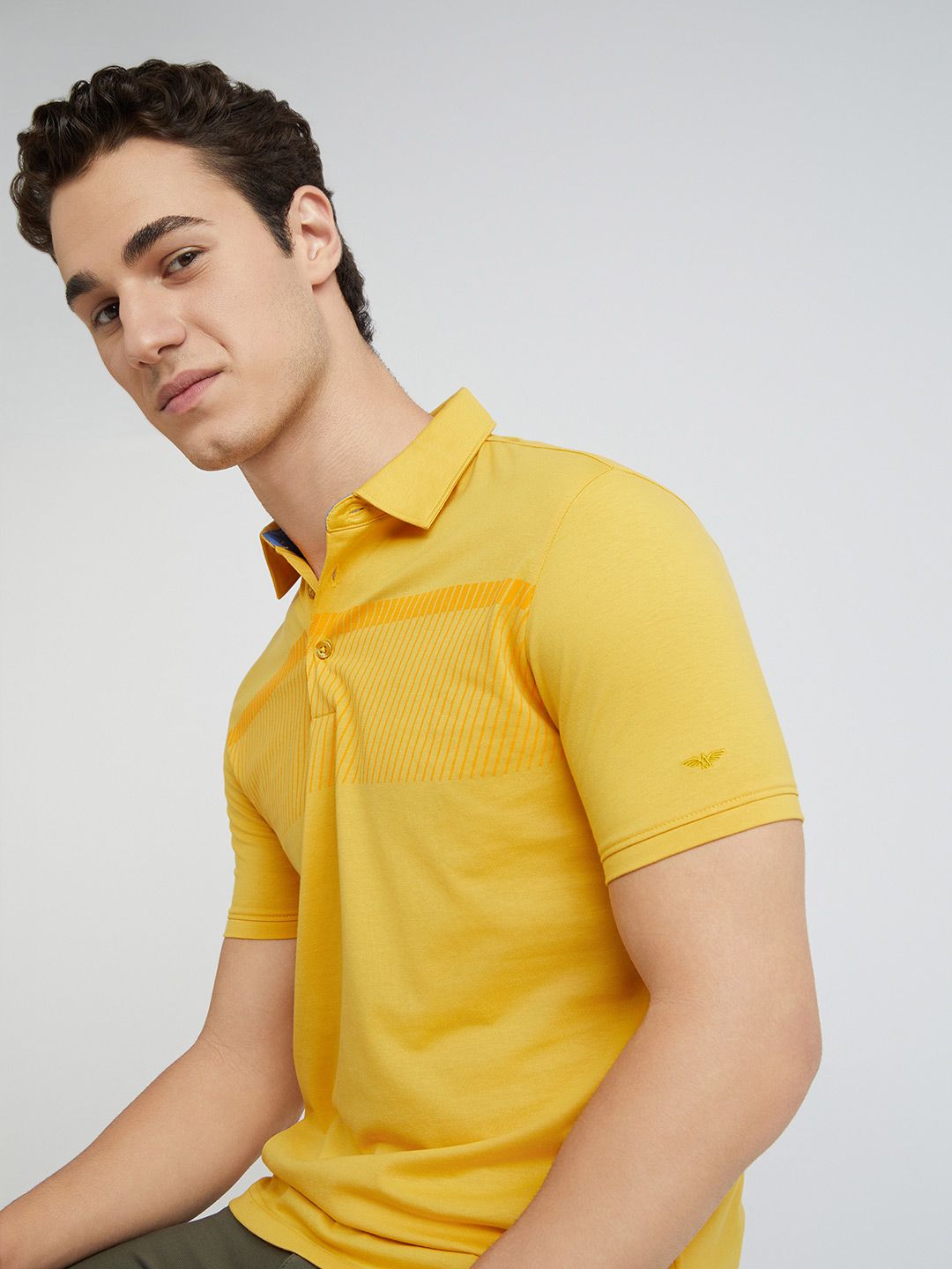 Park Avenue Polo Collar Slim Fit T-shirt