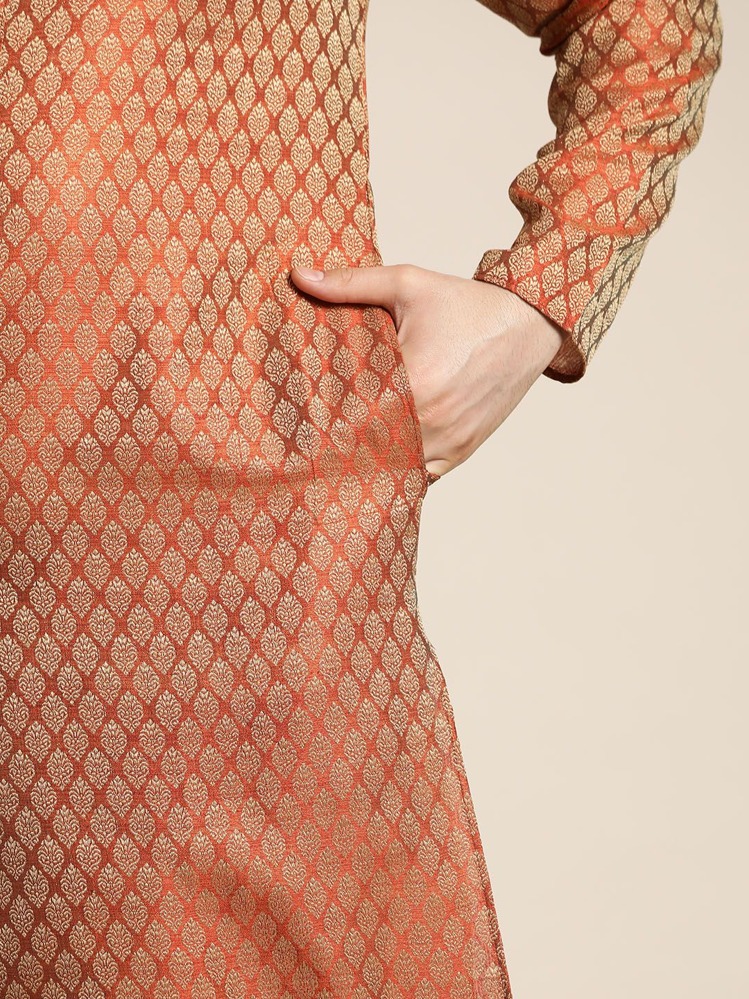 SOJANYA Motif Etnik Kurta