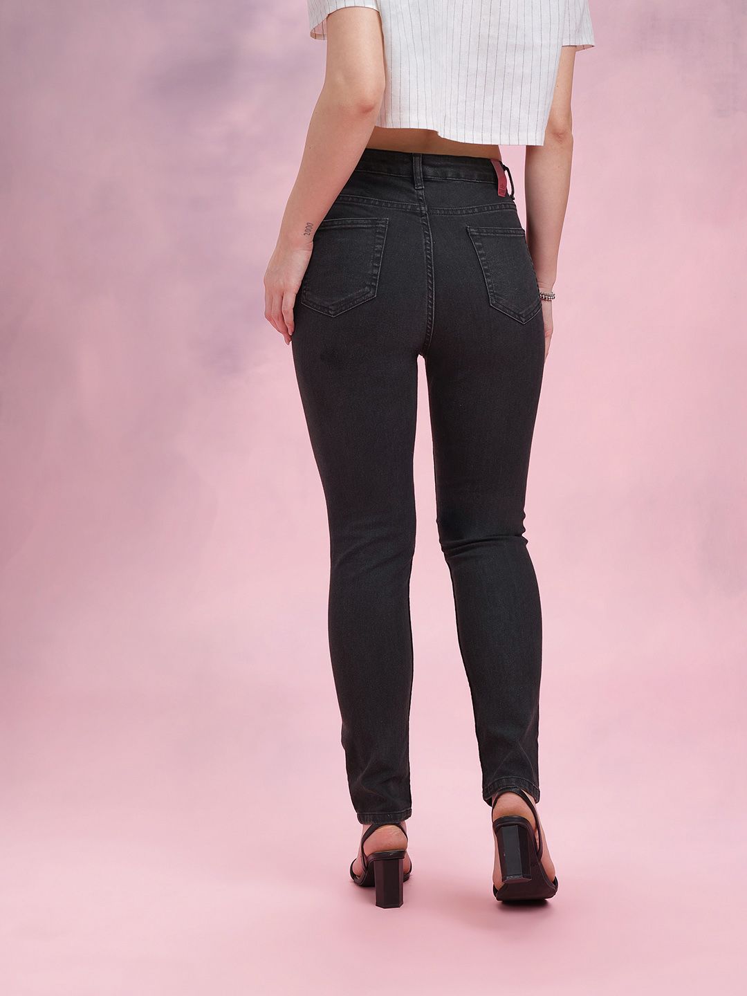 DressBerry Women Slim Fit Mid-Rise Stretchable Jeans