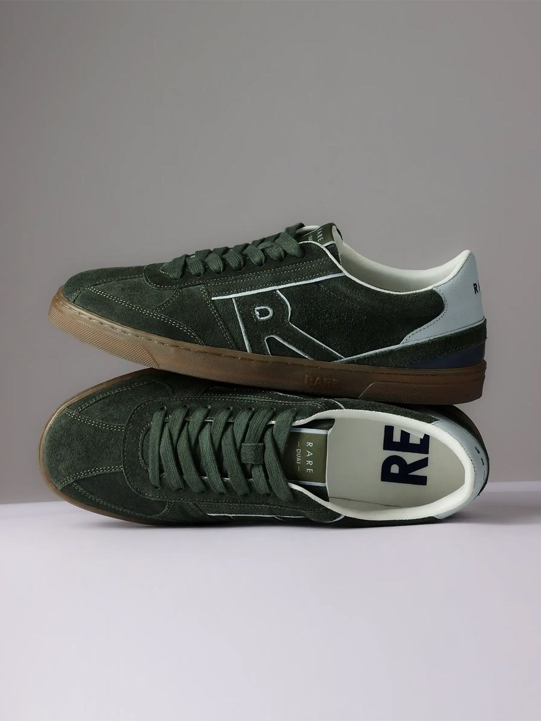 RARE RABBIT Men Suede Sneakers