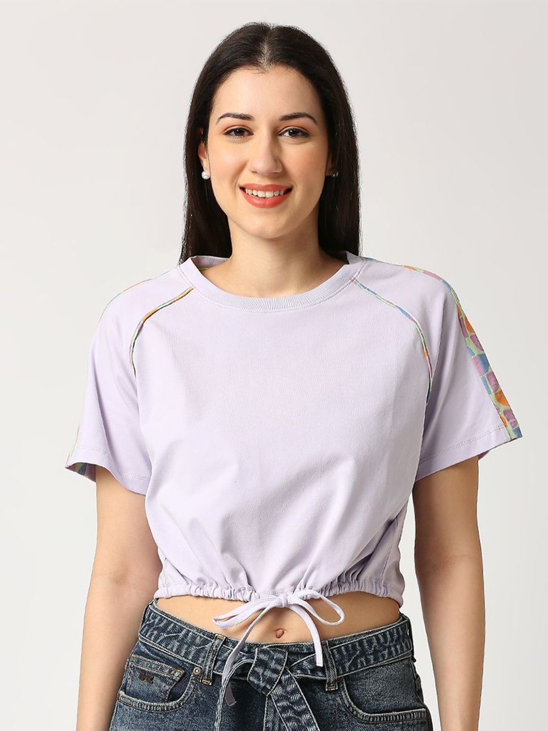 Being Human Women Round Neck Boxy T-shirt