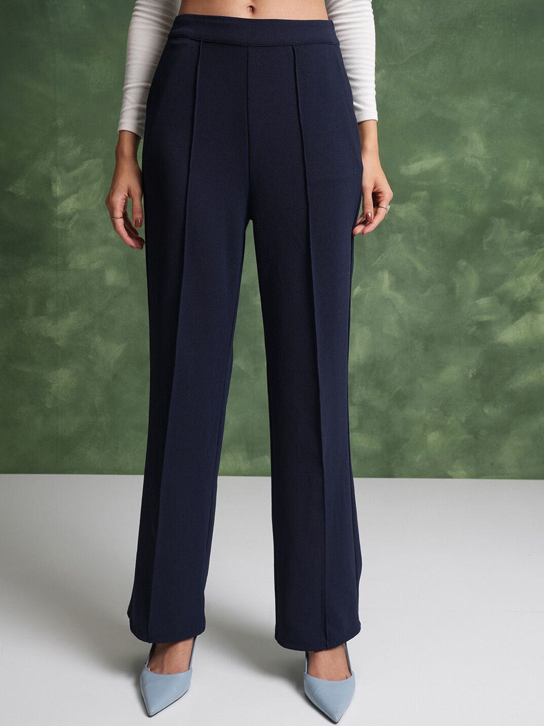 Tokyo Talkies Notched Lapel-Collar Waistcoat With Trousers