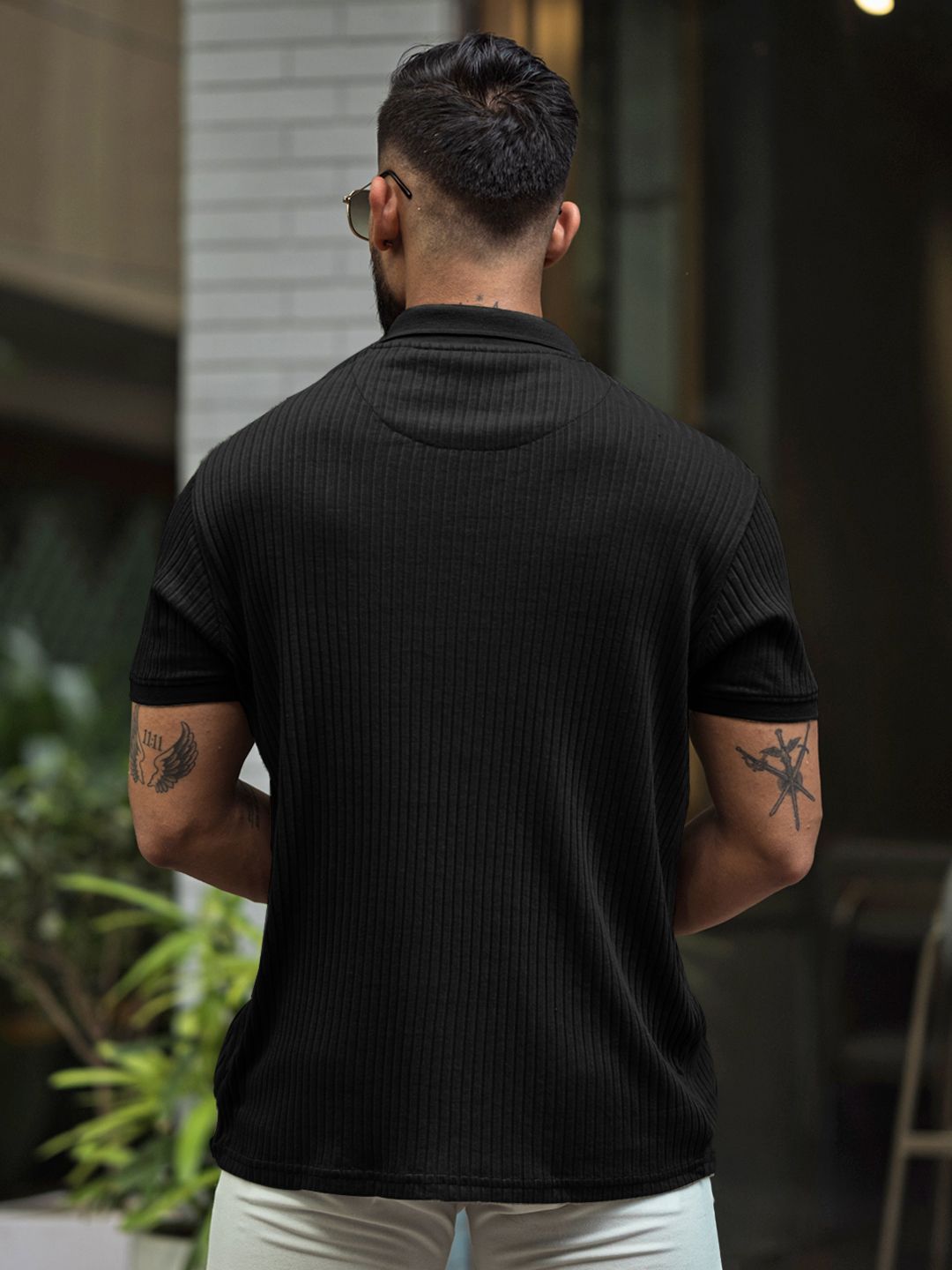 Powerlook Men Polo Collar T-shirt