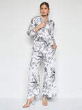 AND Printed Shirt & Trousers Co-Ords Set