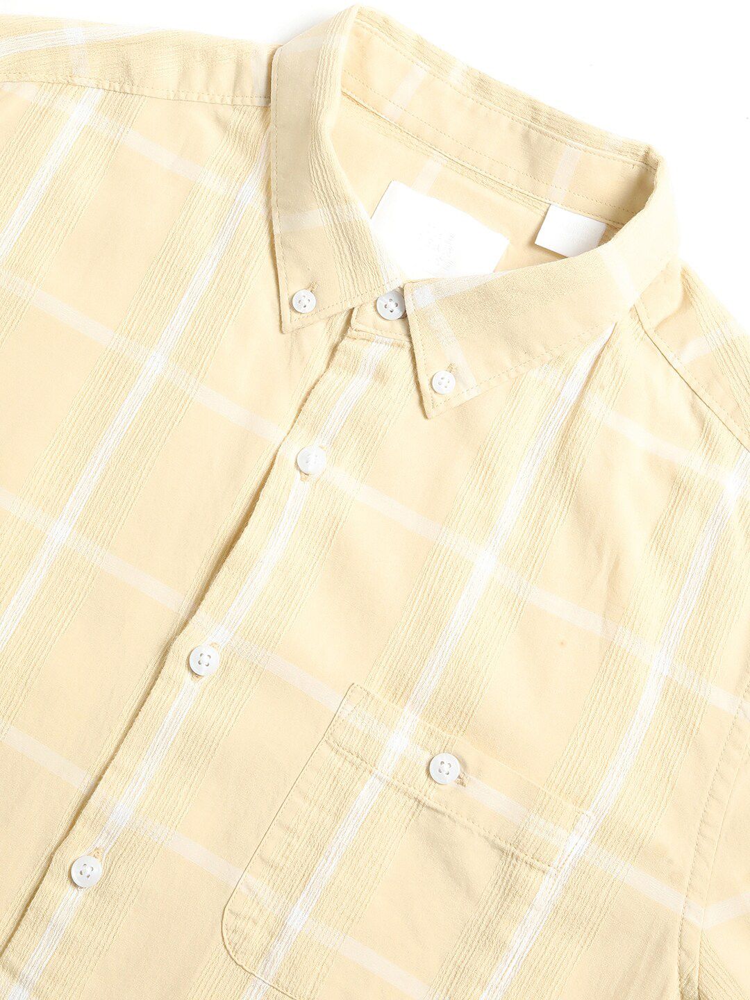 THE BEAR HOUSE Checked Slim Fit Casual Shit