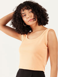 Athena Round Neck Sleeveless Tank Top