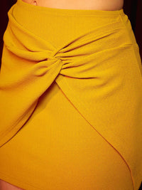 Berrylush High Rise Mini Pencil Skirt