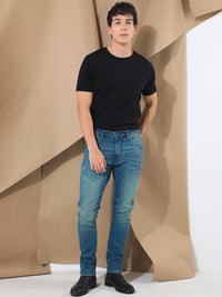 RARE RABBIT Men Sator Slim Fit Cotton Jeans