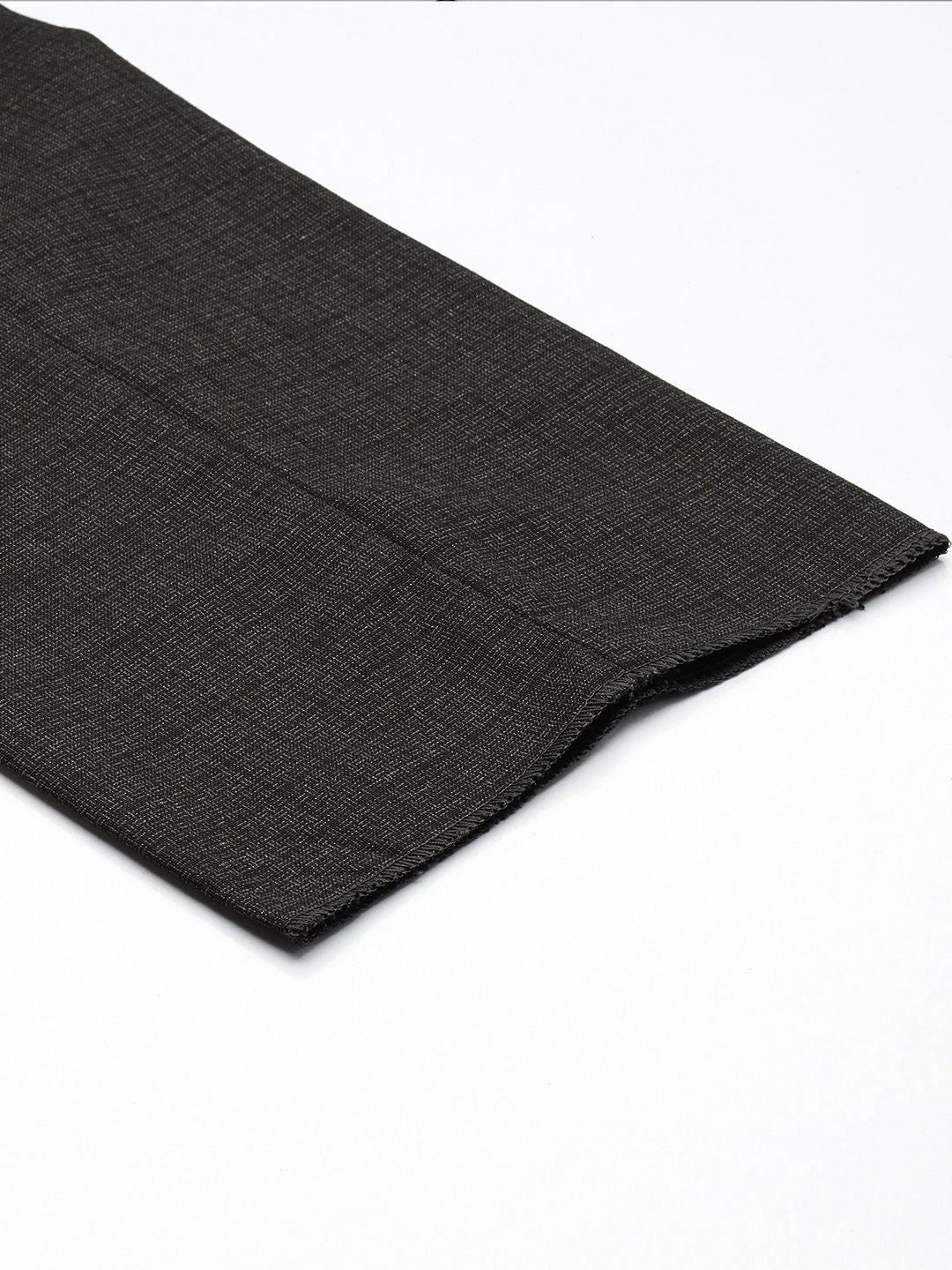 Raymond Men Checked Slim Fit Formal Trousers