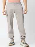 Thomas Scott Men Comfort Mid-Rise Easy Wash Cargo Trousers