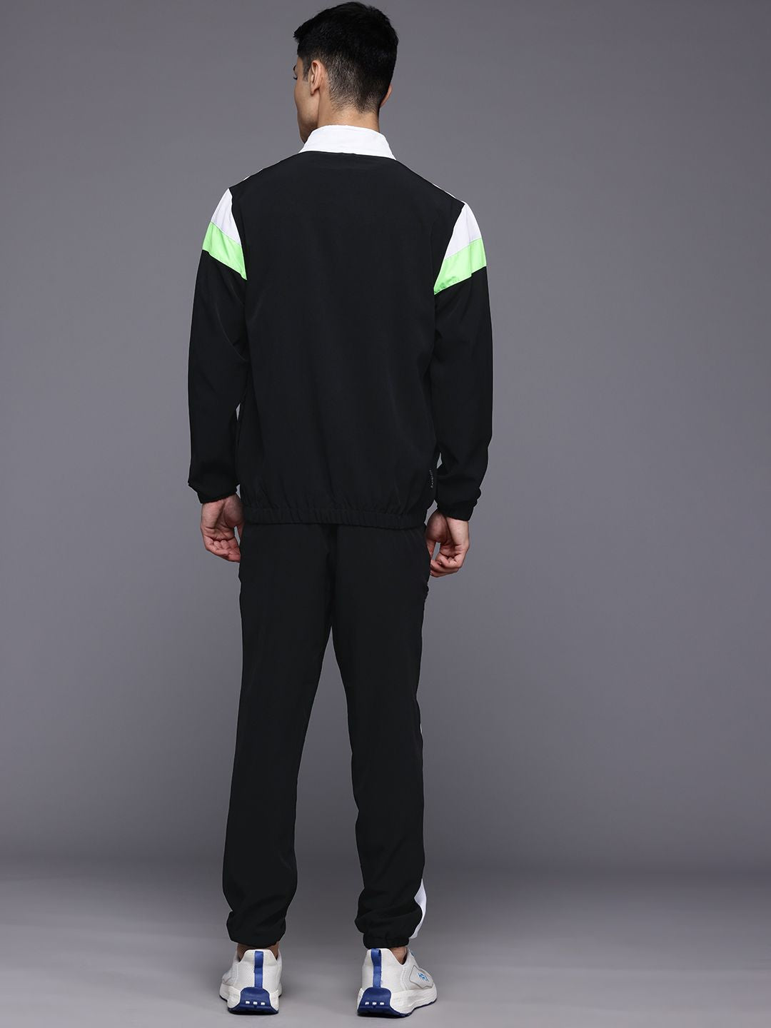 HRX by Hrithik Roshan Colourblocked Rapid-Dry Running Tracksuit