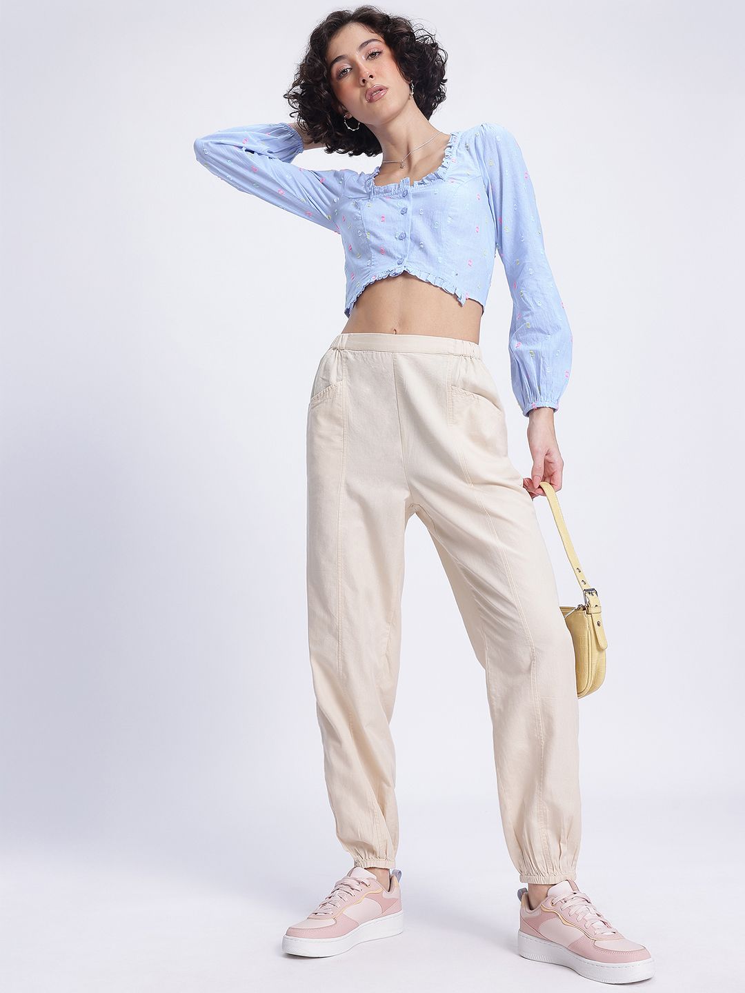 DressBerry Ocean Cool Dobby Shirt-Style Top