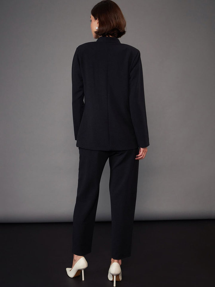 SASSAFRAS worklyf Slim Fit Blazer With Trousers Co-Ords