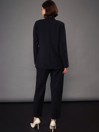 SASSAFRAS worklyf Slim Fit Blazer With Trousers Co-Ords